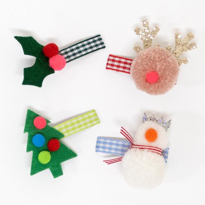 Holiday Icon Hair Clips