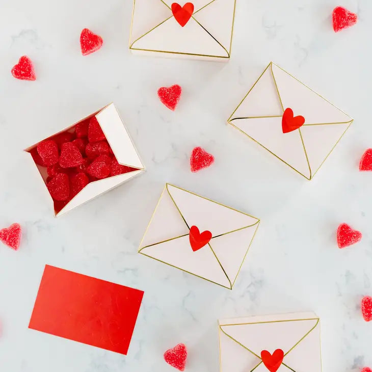 Valentine Love Note Treat Boxes